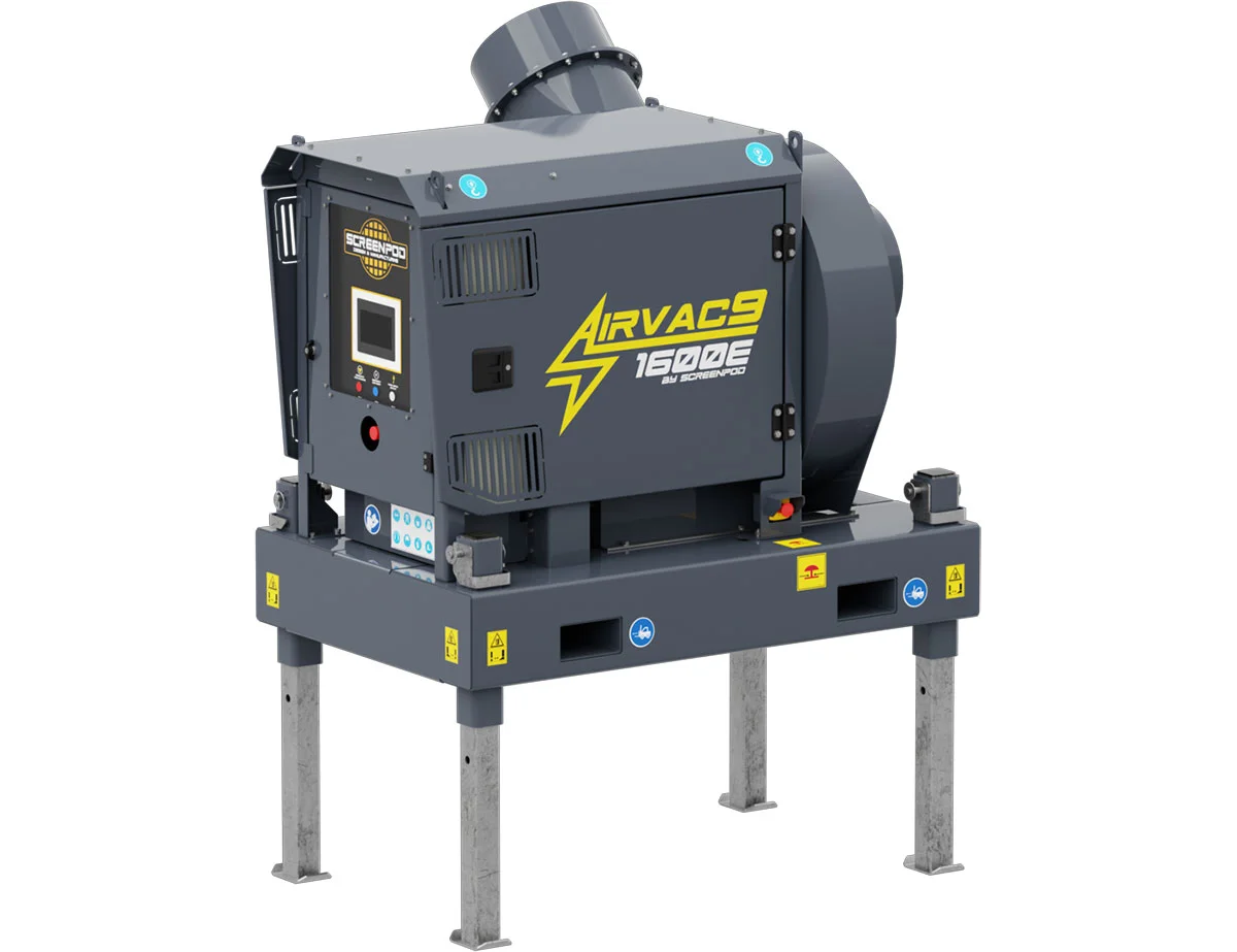 Screenpod Airvac 9 1600E õhkeraldusseade