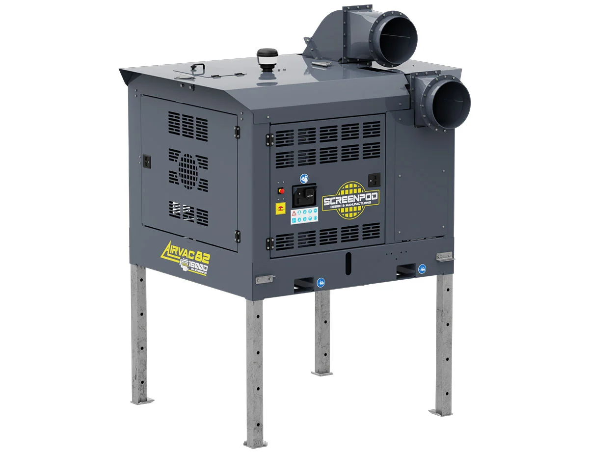 Screenpod Airvac 82 1600 Dual õhkeraldusseade