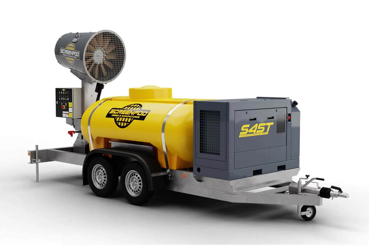 Screenpod S45T 2000 l haagisel tolmukahur