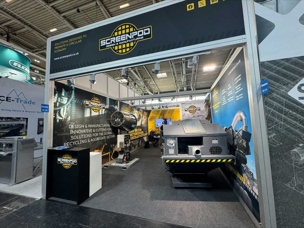 Screenpod Design & Manufacturing Ltd at Bauma 2025 – Innovation on a Global Stage