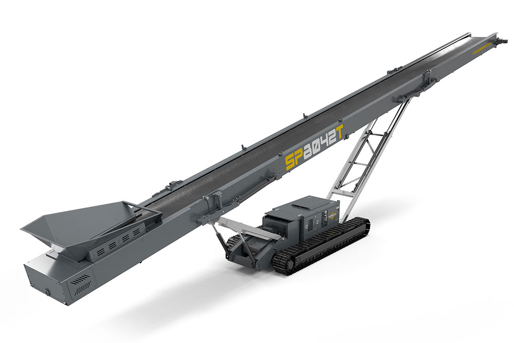 SP8042T Tracked Conveyor